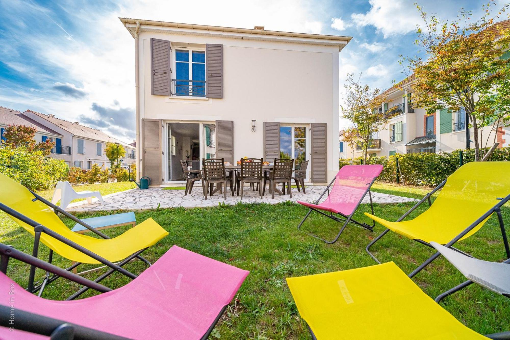 Gite La Villa Omagny Paris Marne-La-Vallee Exterior foto